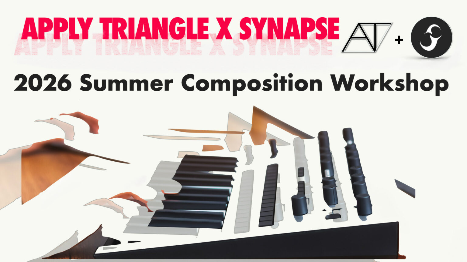 Apply Triangle x Synapse 2026 Summer Composition Workshop poster
